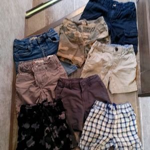 Bundle of 8 pairs boys shorts